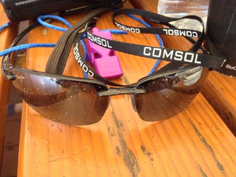 Just a little salty from big breeze