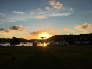 Sunset at the Spit