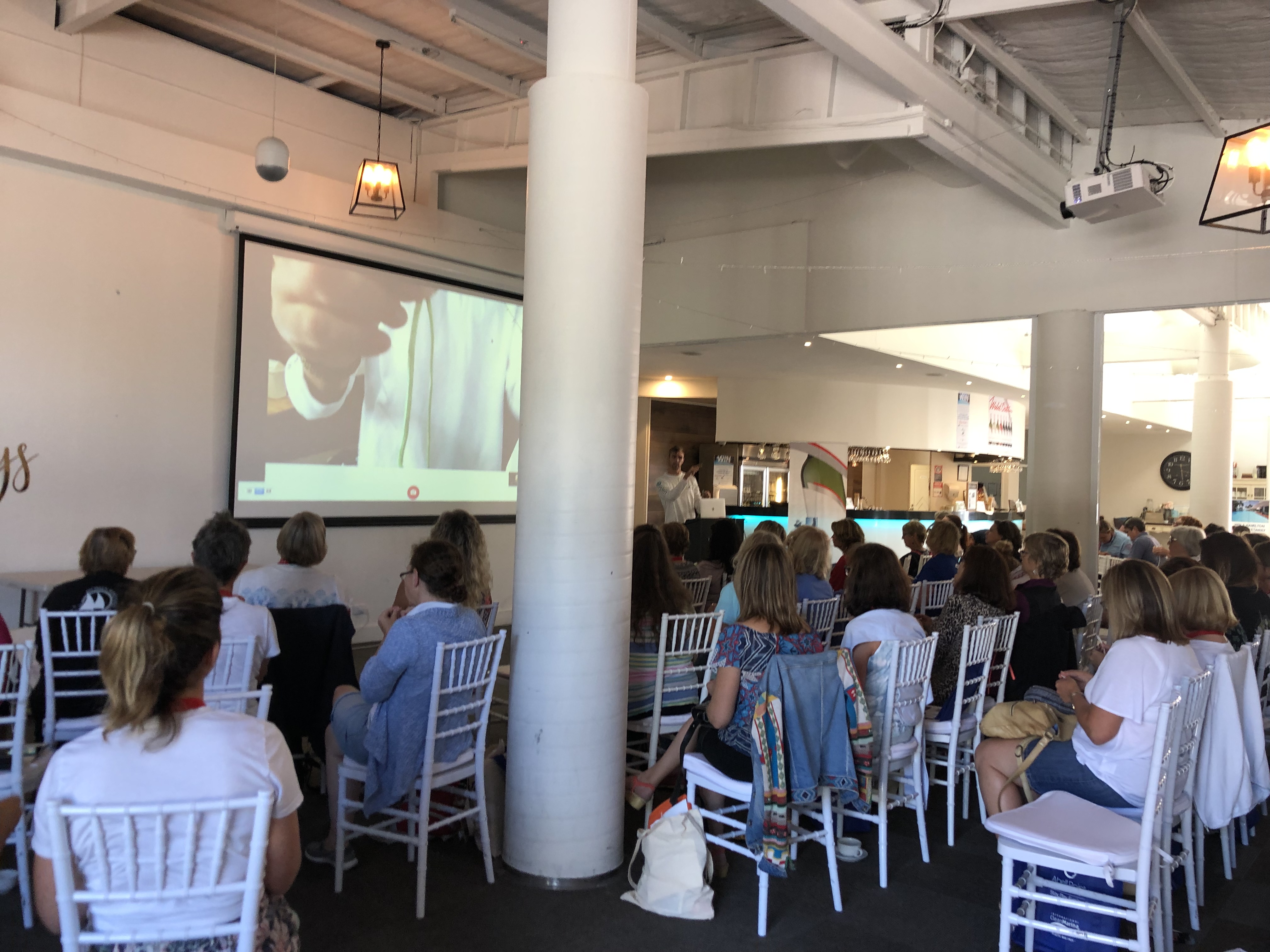 Nathan Edwards showing some LIROS Dyneema